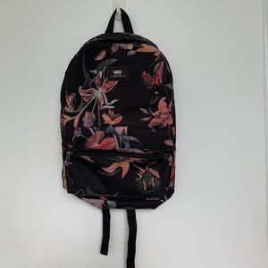 VANS floral backpack